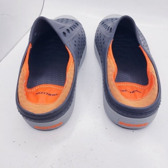 Skechers Gray Guzman Steps Slip On Water Shoes Sneakers Boys Youth Size 4 - Picture 4 of 13